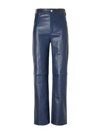 STOULS Benny Paneled Straight-leg Leather Pants | Thumbnail 1