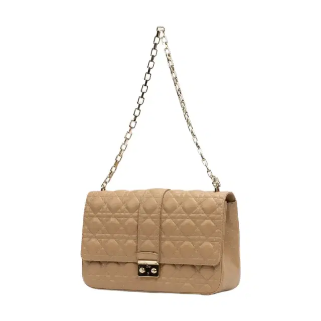 Christian Dior Dior Miss Dior Beige Calf Leather Large Shoulder Bag by The Solist