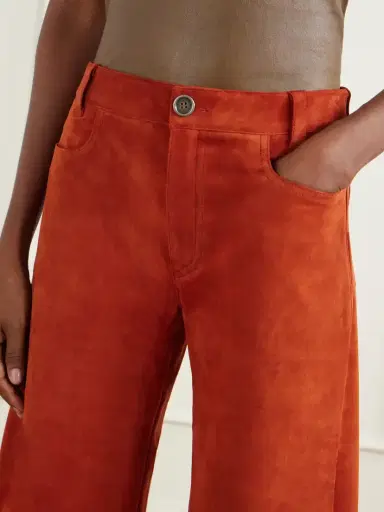 STOULS Lilou Suede Wide-leg Pants | Thumbnail 5 STOULS Lilou Suede Wide-leg Pants | Thumbnail 5