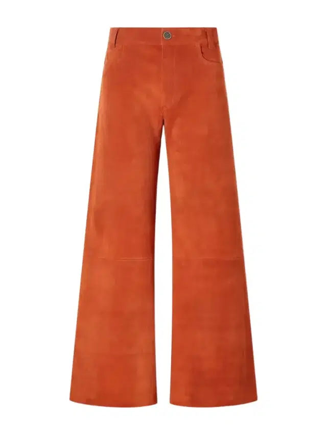 STOULS Lilou Suede Wide-leg Pants