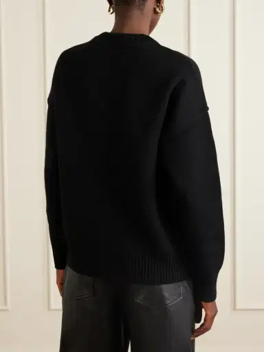 AMI PARIS Intarsia Wool Sweater | Thumbnail 3