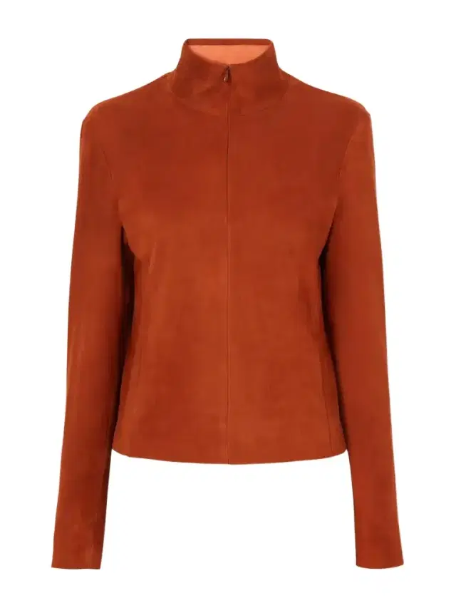 STOULS Selene Suede Turtleneck Shirt