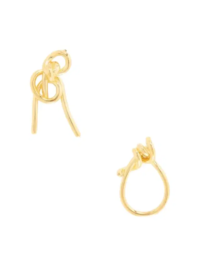 Completedworks Notsobig Thread Ii Recycled Gold Vermeil Earrings