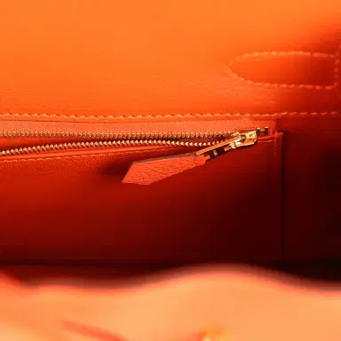 HERMÈS Hermes Birkin 30 Feu Togo Gold Hardware | Thumbnail 9