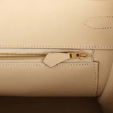 HERMÈS Hermes Birkin 35 Craie Togo Gold Hardware | Thumbnail 9 HERMÈS Hermes Birkin 35 Craie Togo Gold Hardware | Thumbnail 9