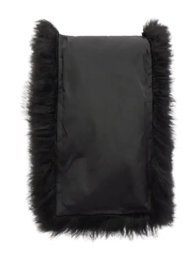 Yves Salomon Leather And Shearling Scarf