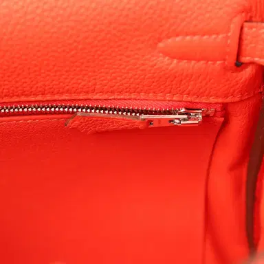 HERMÈS Hermes Kelly Retourne 25 Capucine Togo Palladium Hardware | Thumbnail 9