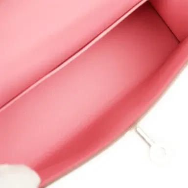 HERMÈS Hermes Kelly Sellier 20 Rose Confetti Epsom Palladium Hardware | Thumbnail 8 HERMÈS Hermes Kelly Sellier 20 Rose Confetti Epsom Palladium Hardware | Thumbnail 8