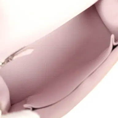 HERMÈS Hermes Kelly Sellier 25 Mauve Pale Epsom Palladium Hardware | Thumbnail 8