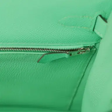 HERMÈS Hermes Kelly Sellier 28 Vert Comics Epsom Palladium Hardware | Thumbnail 8 HERMÈS Hermes Kelly Sellier 28 Vert Comics Epsom Palladium Hardware | Thumbnail 8