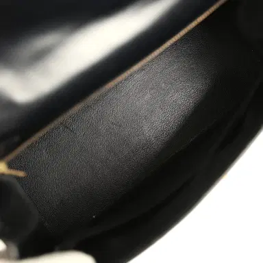 HERMÈS Vintage Hermes Kelly Sellier 32 Black Box Gold Hardware | Thumbnail 8 HERMÈS Vintage Hermes Kelly Sellier 32 Black Box Gold Hardware | Thumbnail 8