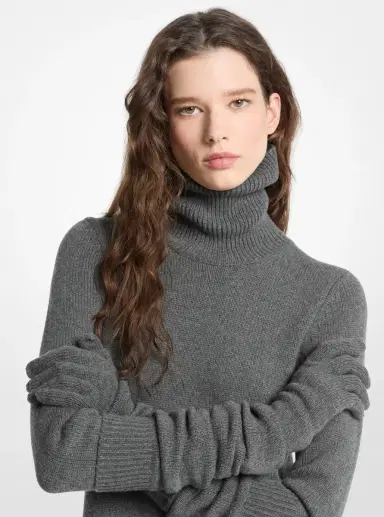 Michael Kors Collection Wool Long Gloves | Thumbnail 2