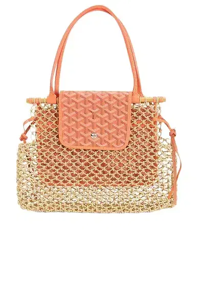 goyard Raffia Aligre Tote Bag
