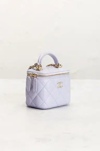 Chanel Chanel Lambskin Mini Classic Vanity Case | Thumbnail 4 Chanel Chanel Lambskin Mini Classic Vanity Case | Thumbnail 4
