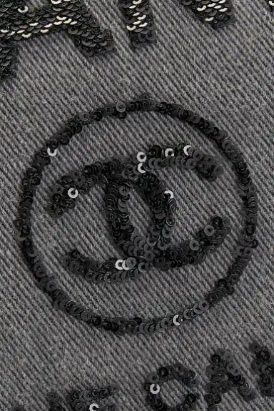 Chanel Chanel Denim Medium Deauville Clutch | Thumbnail 6
