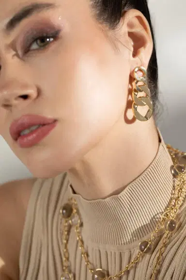 VERDURA Curb Link Pendant Earrings | Thumbnail 2