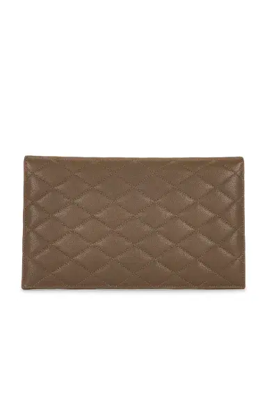 Saint Laurent Grain De Poudre Matelasse Pouch | Thumbnail 3