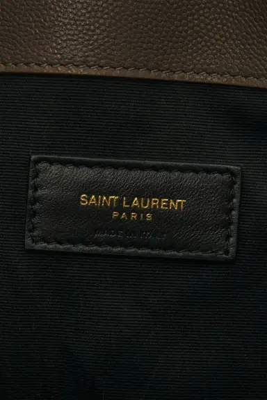 Saint Laurent Grain De Poudre Matelasse Pouch | Thumbnail 6