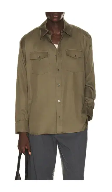 Simkhai Carter Refined Workwear Shirt | Thumbnail 5