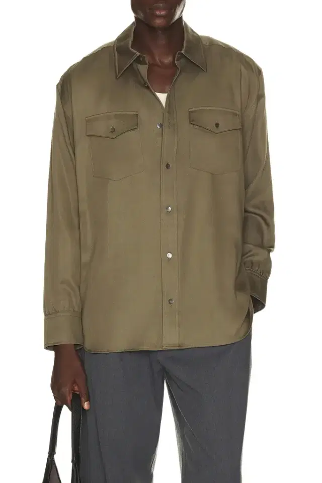 Simkhai Carter Refined Workwear Shirt
