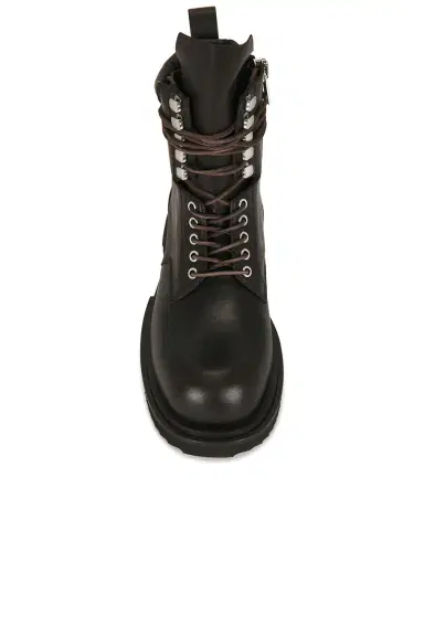 Rick Owens Low Army Gabe Boots | Thumbnail 4