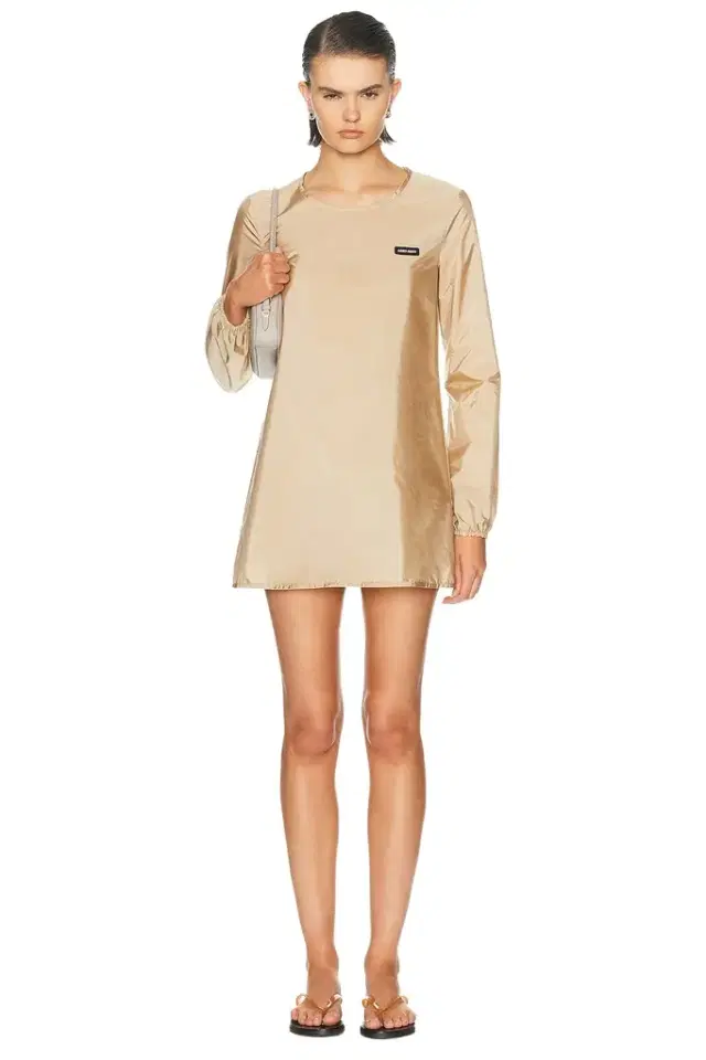 Miu Miu Piuma Carta Dress