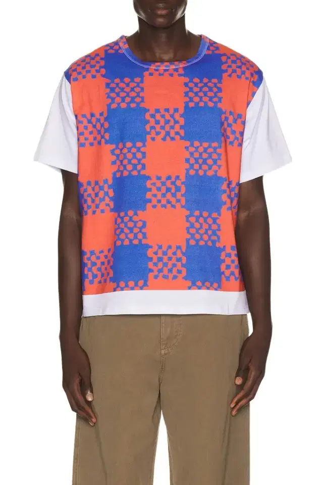 Advisry Shepards Check T-Shirt