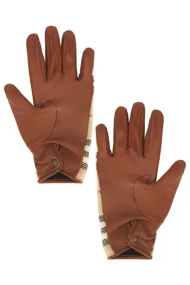 Burberry Wool Check Gloves | Thumbnail 2