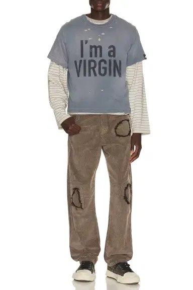 Strike Oil I'm A Virgin Tee | Thumbnail 3