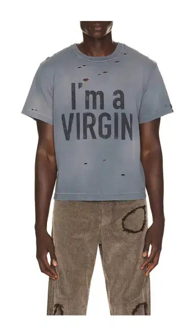 Strike Oil I'm A Virgin Tee | Thumbnail 5