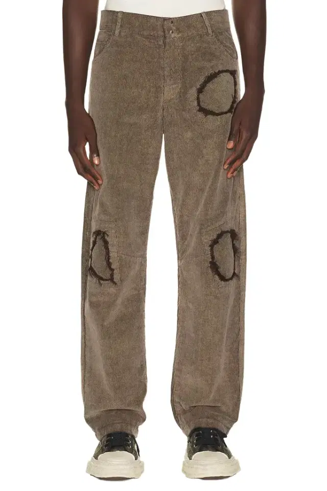 Strike Oil Rip And Repair Pleat Knee Cords