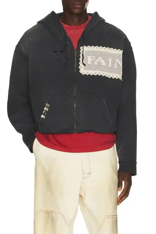 Strike Oil Pain Bubble Zip Hoodie