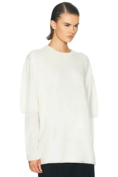 Nour Hammour Cobain Layered Knit Sweater | Thumbnail 3