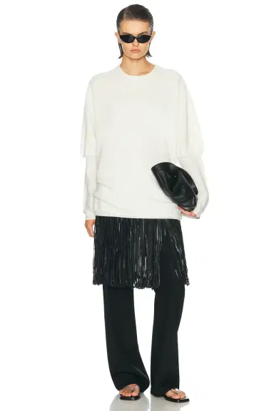 Nour Hammour Cobain Layered Knit Sweater | Thumbnail 5