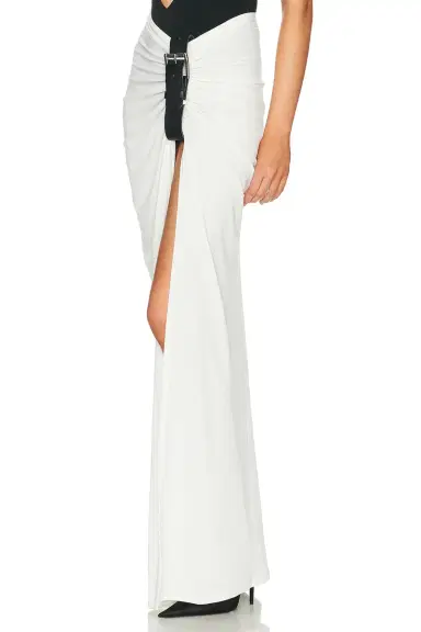 Sid Neigum Floor Length Gathered Belt Skirt | Thumbnail 3