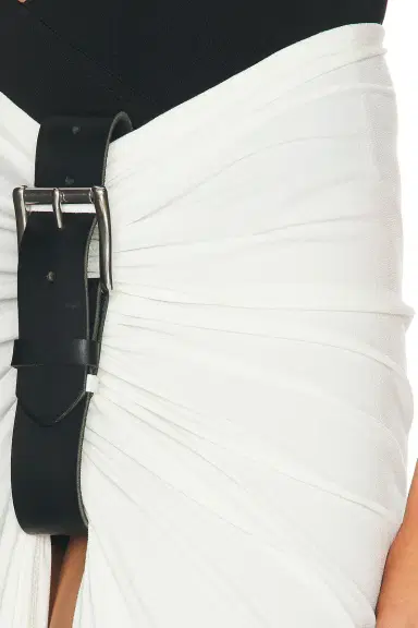 Sid Neigum Floor Length Gathered Belt Skirt | Thumbnail 6