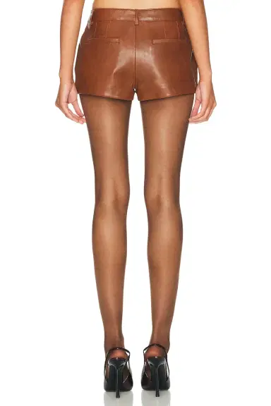 Retrofête Valesia Leather Short | Thumbnail 4 Retrofête Valesia Leather Short | Thumbnail 4