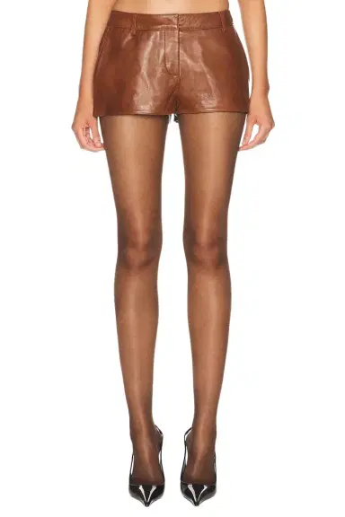Retrofête Valesia Leather Short | Thumbnail 1 Retrofête Valesia Leather Short | Thumbnail 1