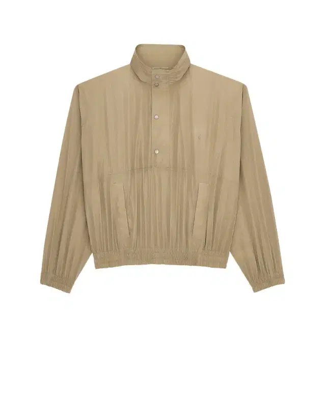 Yves Saint Laurent CASSANDRE windbreaker in crinkled