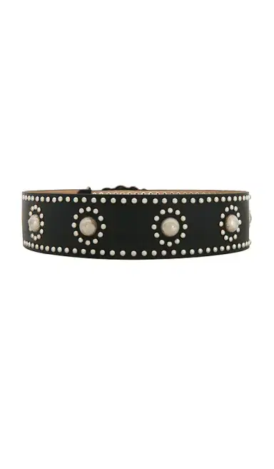 Understated Leather Oversized Buckle Belt | Thumbnail 2