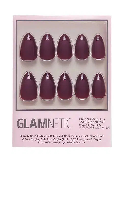 Glamnetic Merlot Short Almond