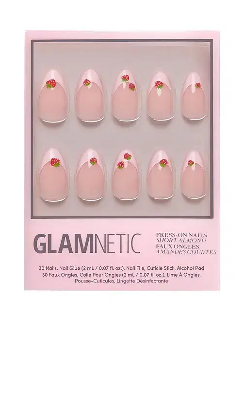 Glamnetic Strawberry Bits Press-On Nails