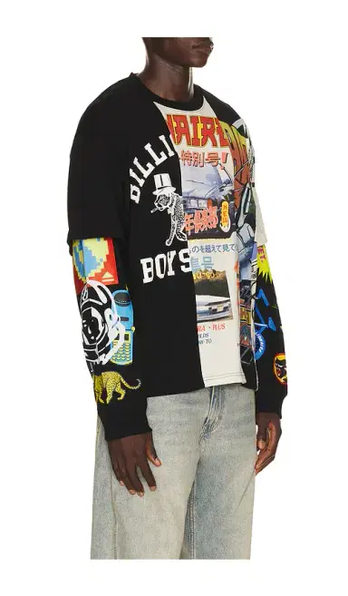 Billionaire Boys Club Original Layered Long Sleeve Tee | Thumbnail 2