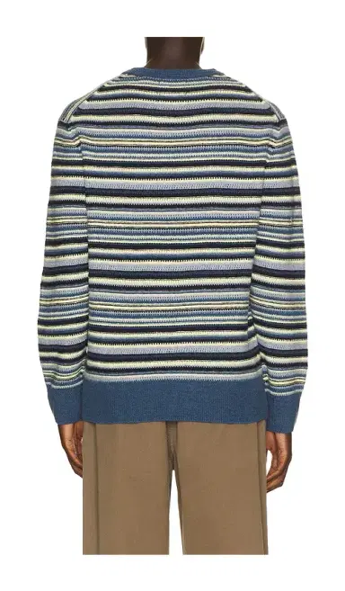 Scotch & Soda Soft Knit Stripe Regular Fit Pullover | Thumbnail 2