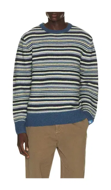 Scotch & Soda Soft Knit Stripe Regular Fit Pullover | Thumbnail 1