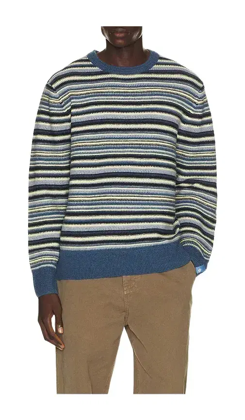 Scotch & Soda Soft Knit Stripe Regular Fit Pullover