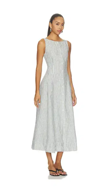Polo Ralph Lauren Boat Neck Sleeveless A Line Dress | Thumbnail 2