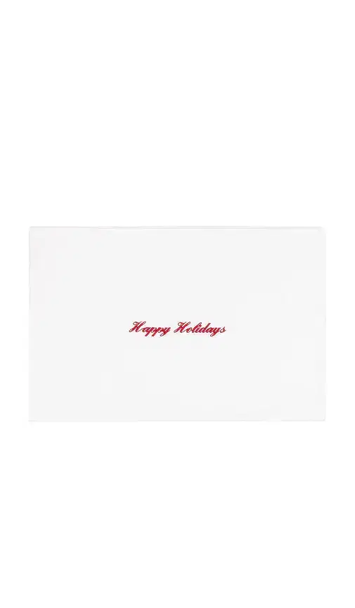 Abbode Happy Holidays Pillowcase