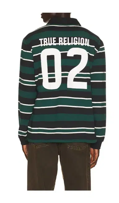 True Religion Relaxed Rugby Polo | Thumbnail 2