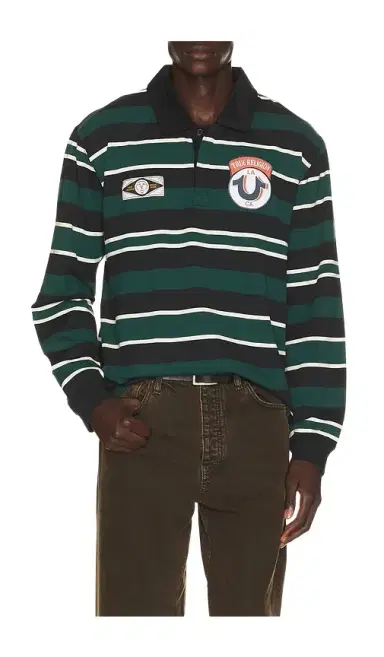 True Religion Relaxed Rugby Polo | Thumbnail 1